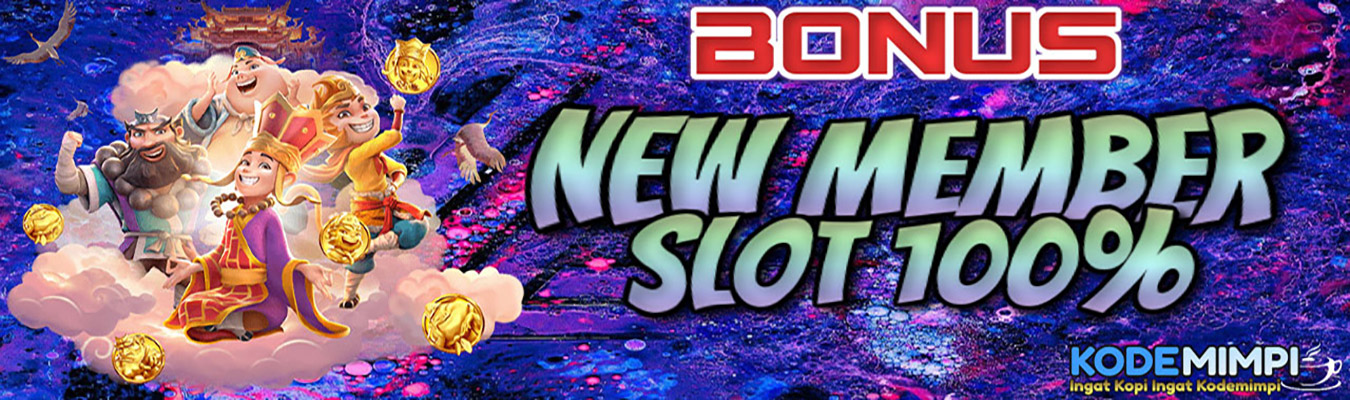 Bonus New Member Slot 100%